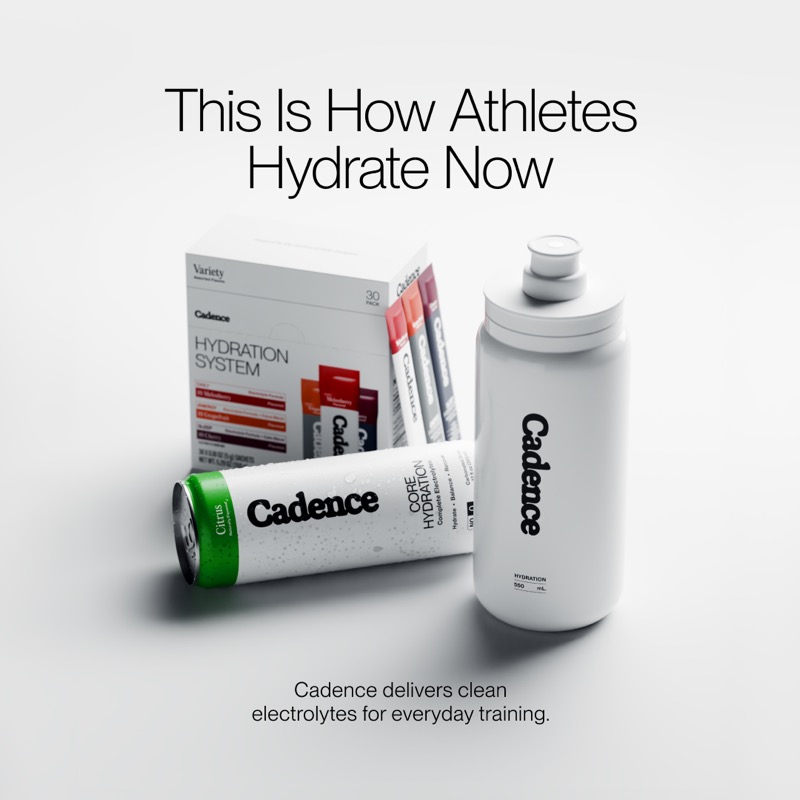 Athlete Hydration Hero ad template