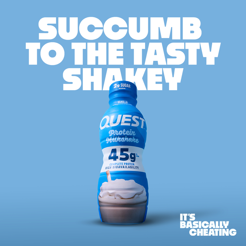 Centered Bottle + Type ad template