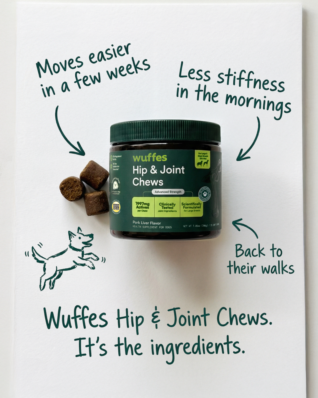 Hand-Drawn Benefit Arrows ad template