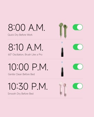 iOS Schedule Routine ad template
