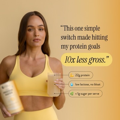 Quote Highlight Benefit Pills ad template