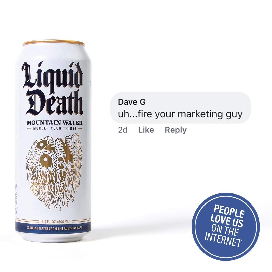 Sarcastic Comment ad template