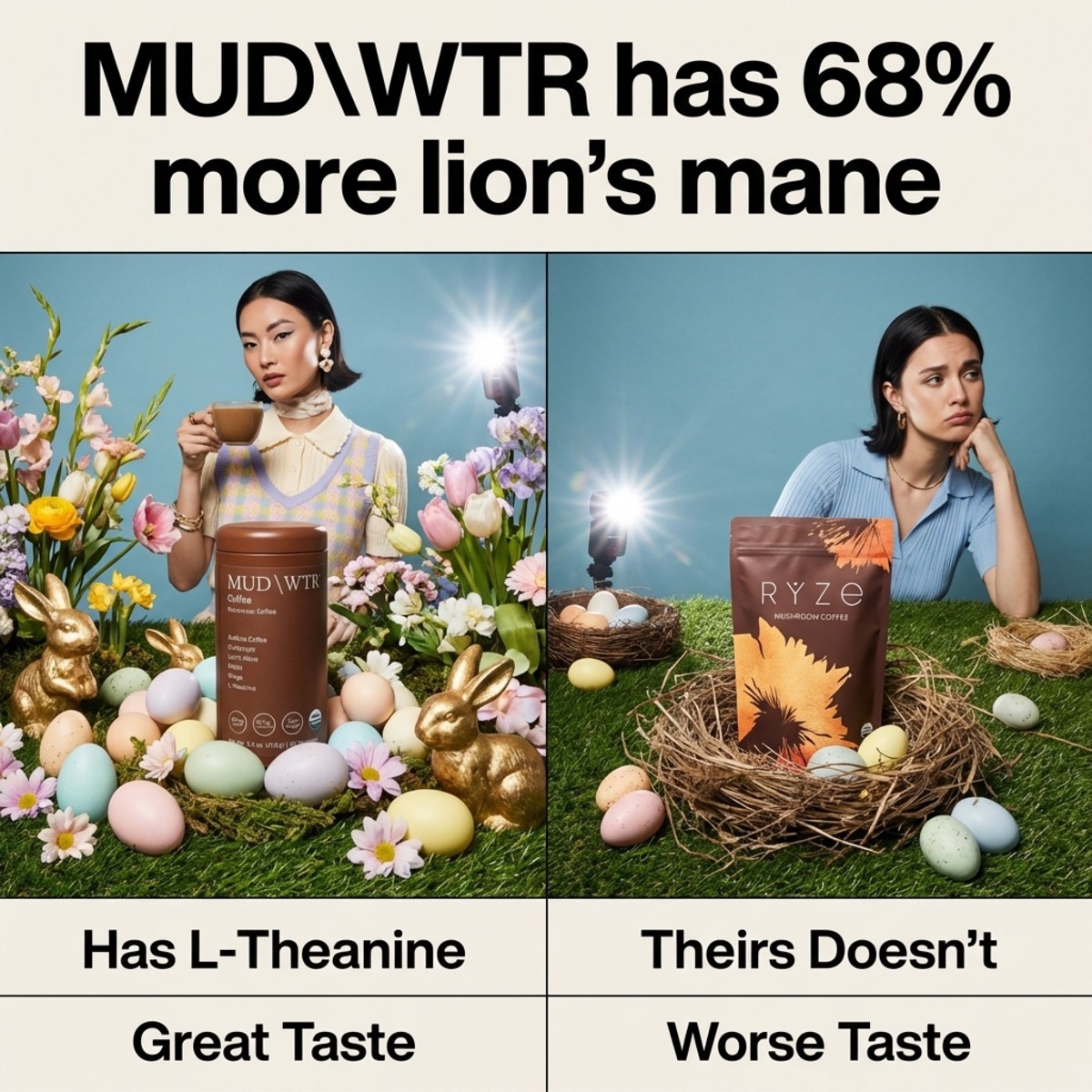 Seasonal Competitor Showdown ad template