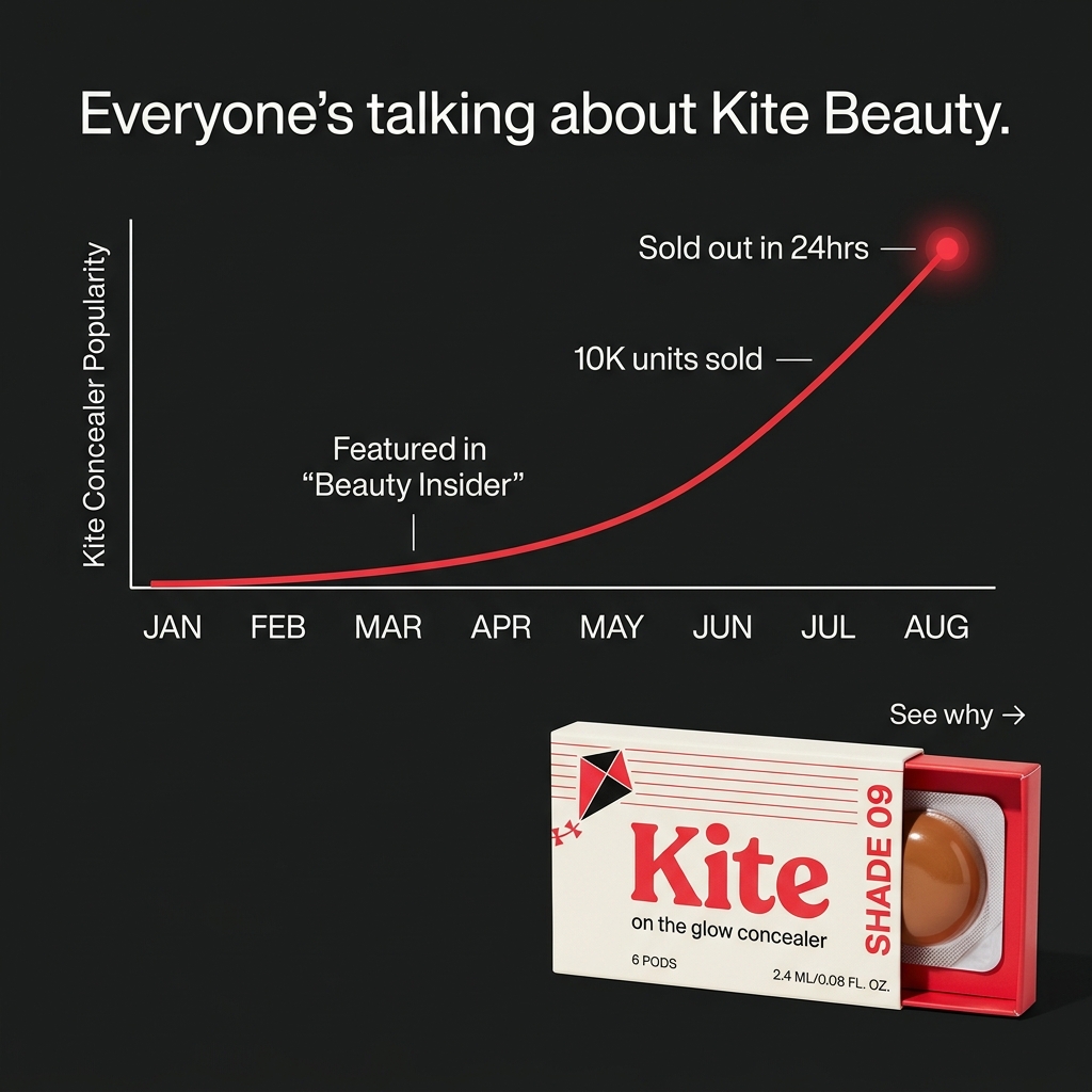 Trending Chart ad template