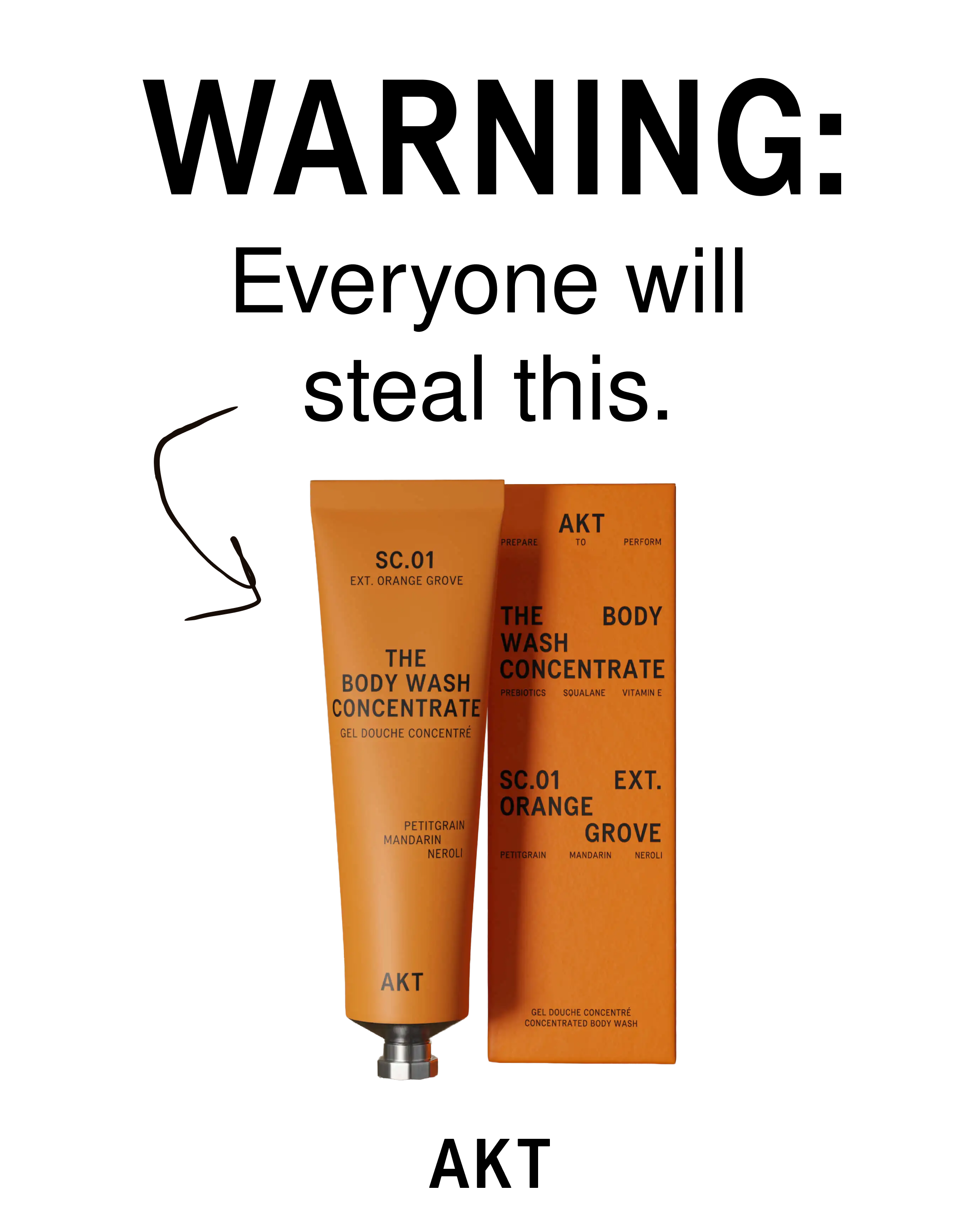Warning Scroll-Stop ad template
